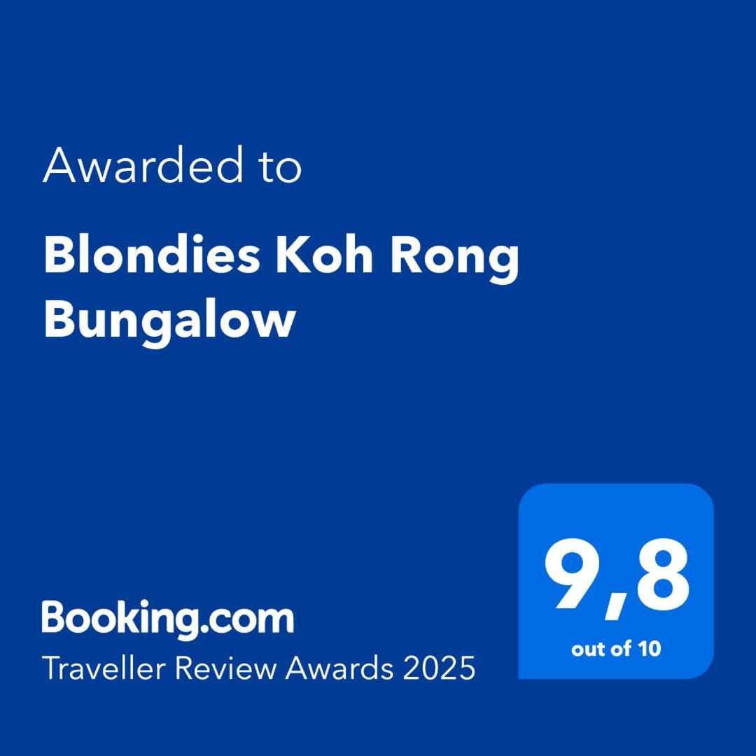 Blondies Koh Rong Bungalow Kaôh Rŭng Εξωτερικό φωτογραφία